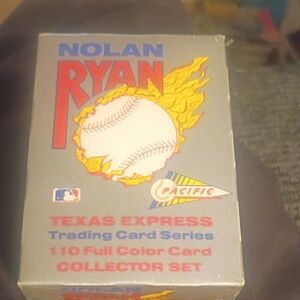 Nolan Ryan Pacific factory Sealed Set Brand New Shirked Wrapped In Original Pack